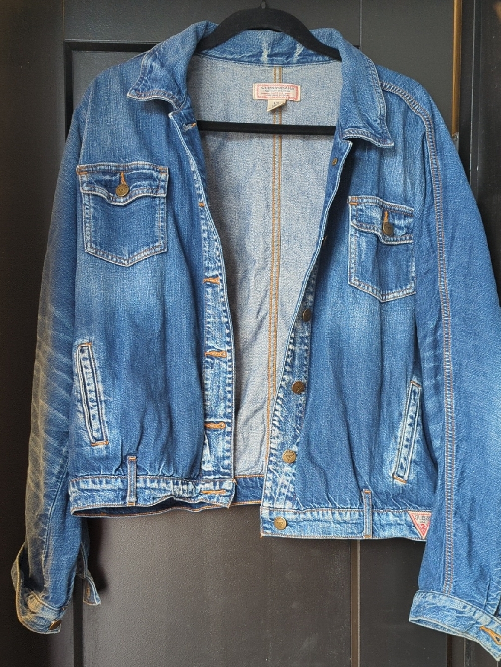 Guess Denim Jacket - Women's Casual Trucker Style
